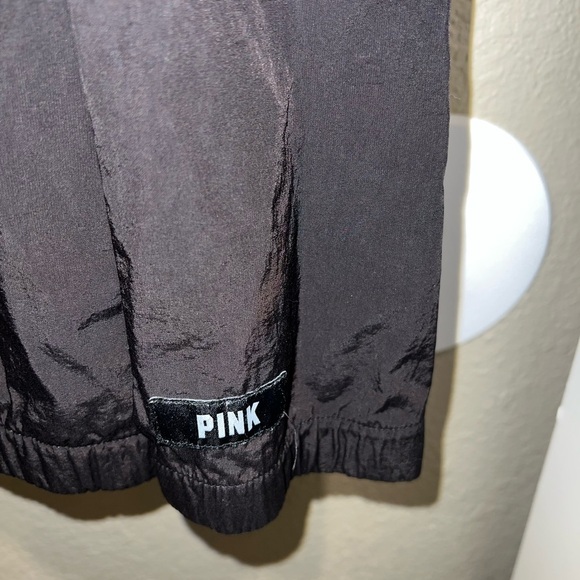 PINK Victoria's Secret Black Windbreaker Jacket - Picture 5 of 5